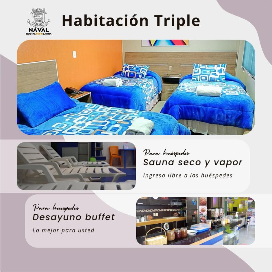 Hostal Naval Hotel La Paz Exterior photo